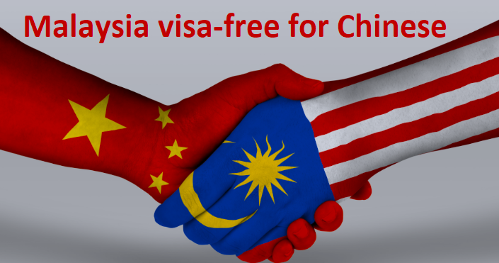 Malaysia visa-free for Chinese