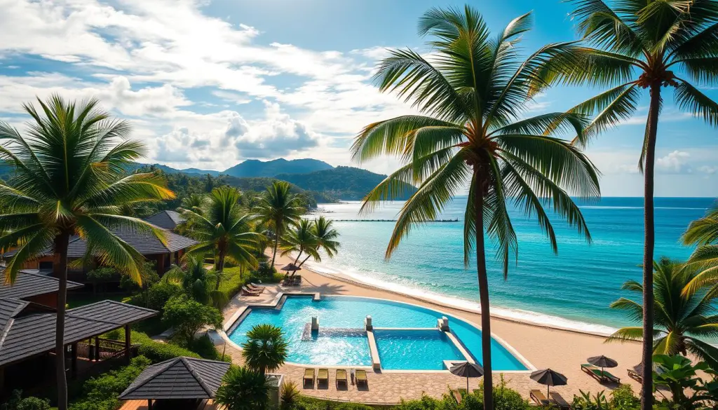 Langkawi beach resort