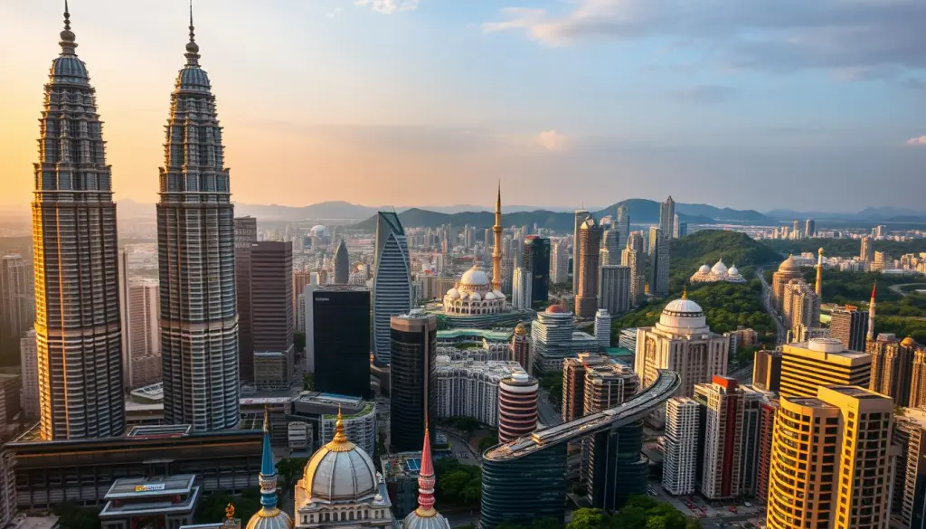 kuala lumpur cityscape