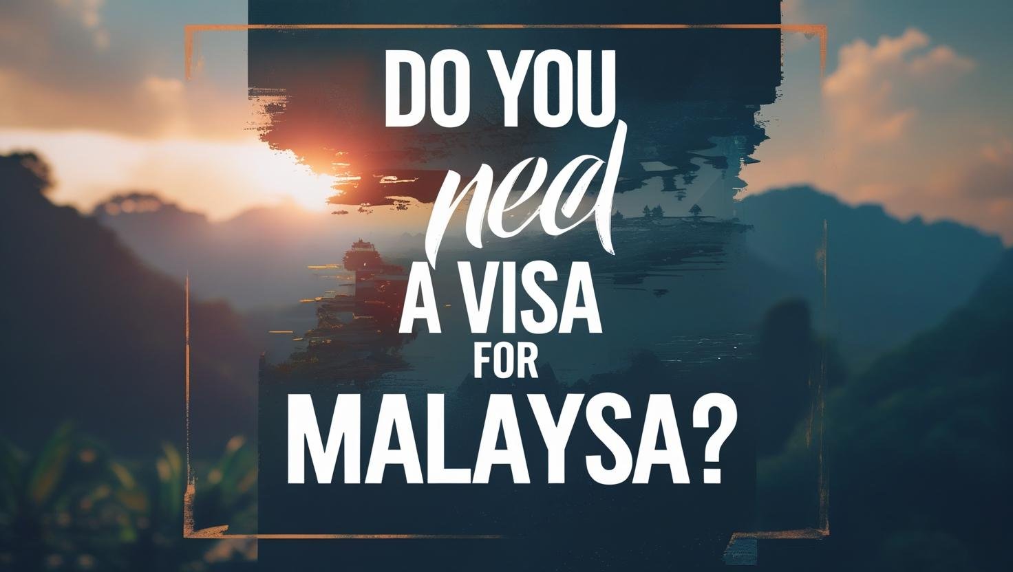 Do You Need a Visa for Malaysia?