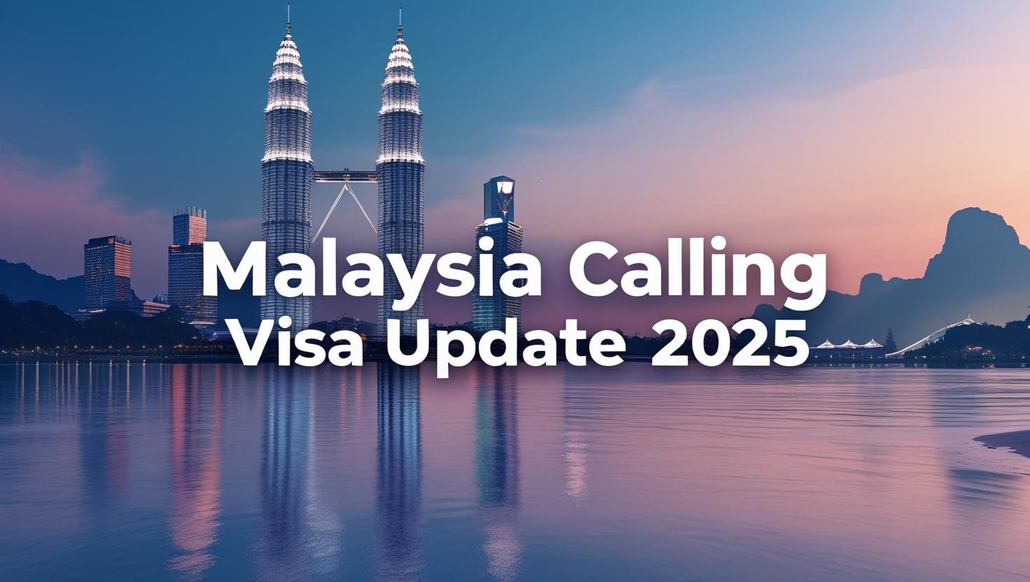 Malaysia Calling Visa Update 2025