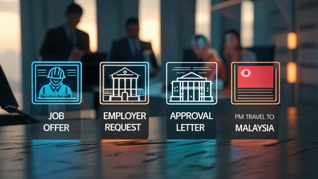 Malaysia Calling Visa – Process Flow