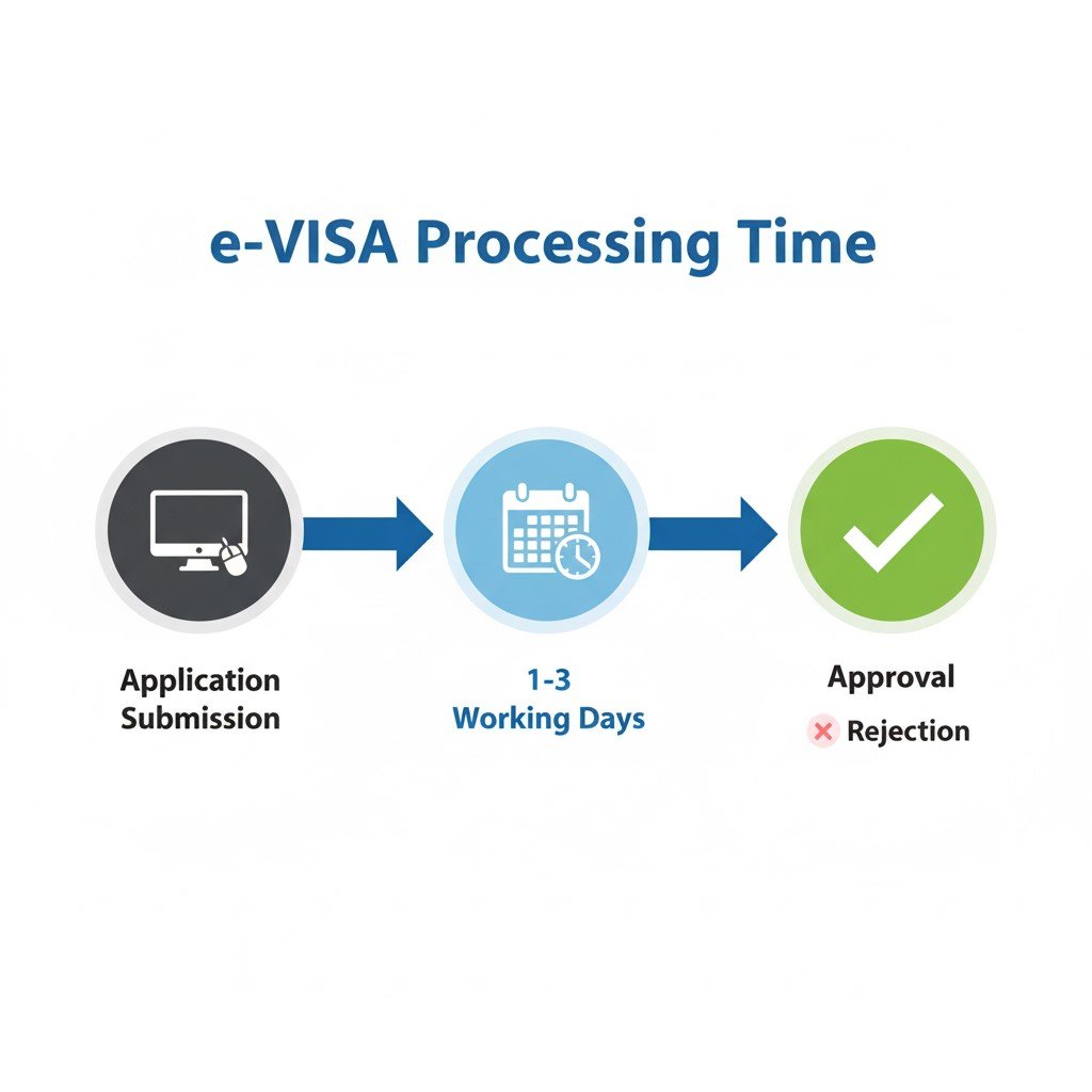Official e-Visa Fees and Processing Time