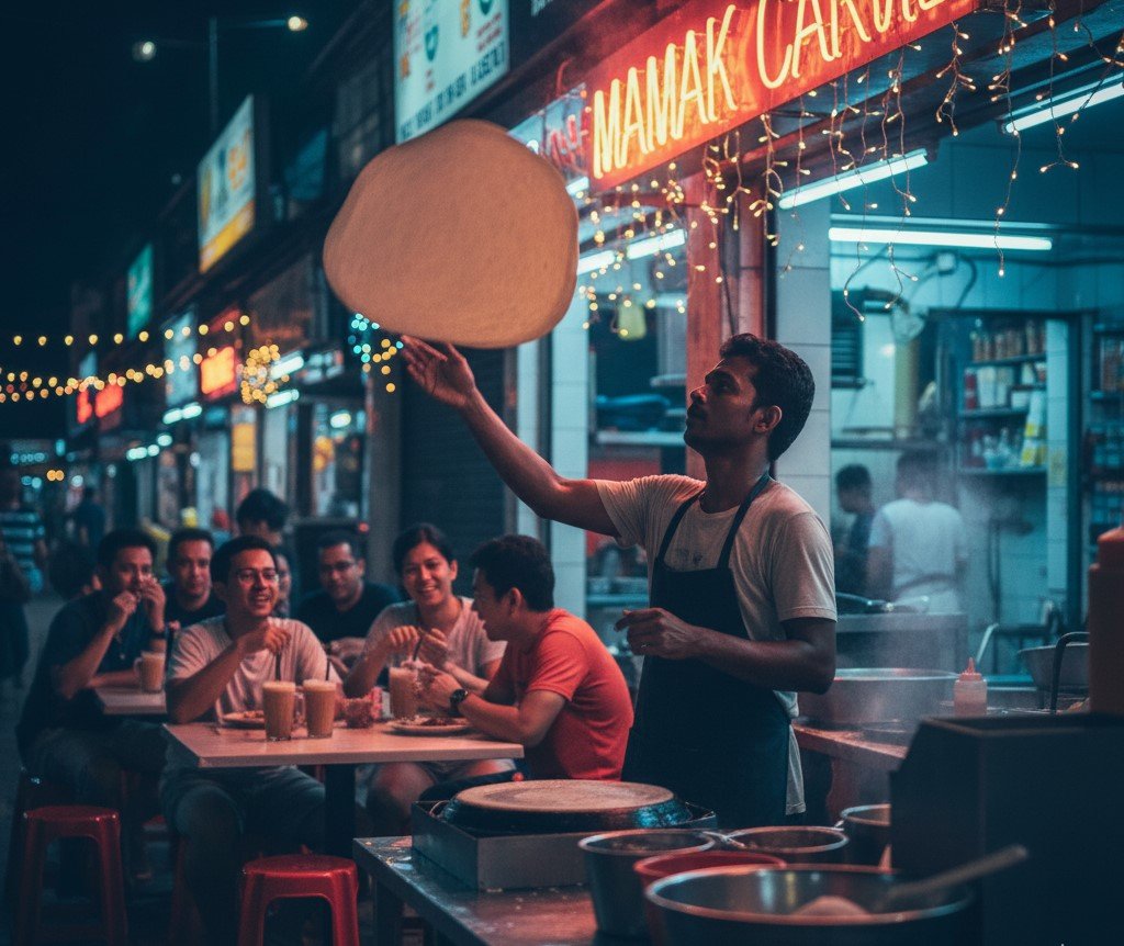 Malaysian Food Culture: 7 Crazy Secrets Behind the World's Best Street Food! 6 The 24-Hour Mamak Culture
