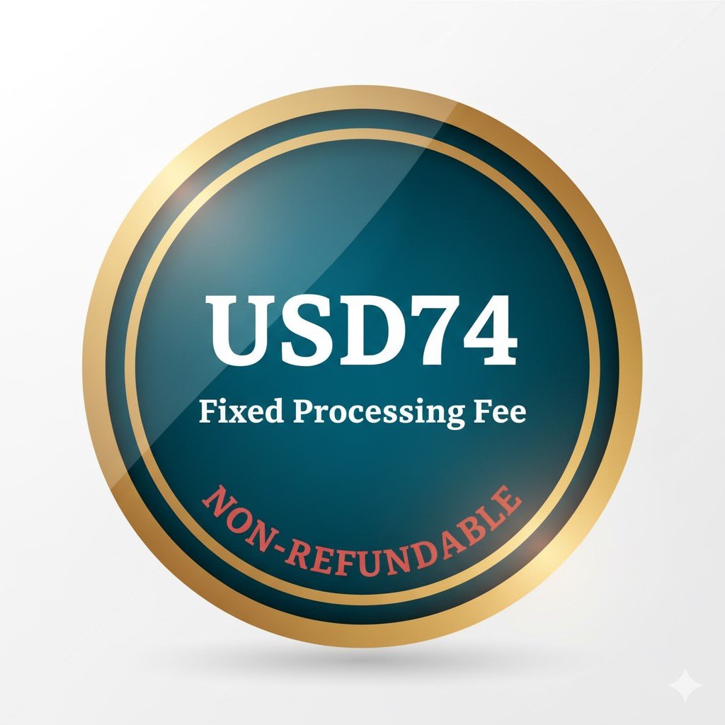 The Fixed e-Visa Processing Fee