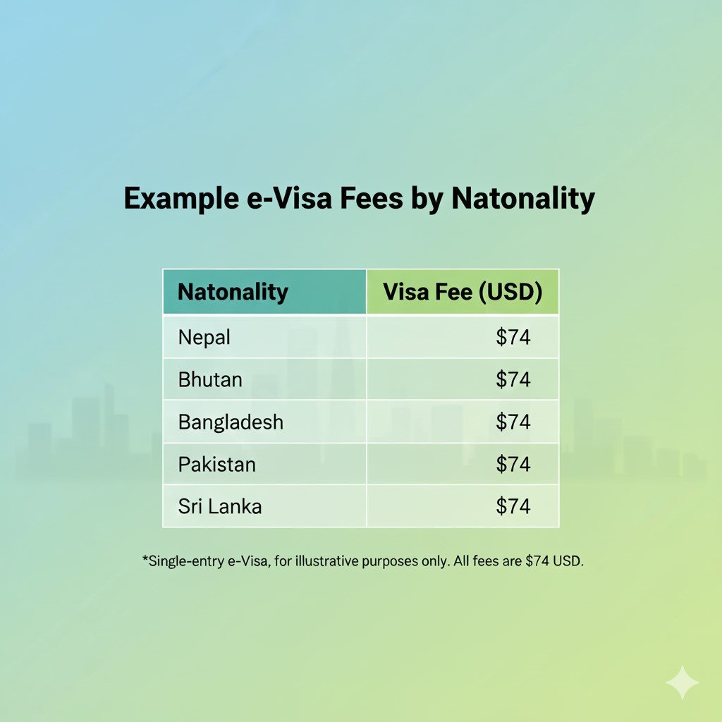 The Variable Visa Fee