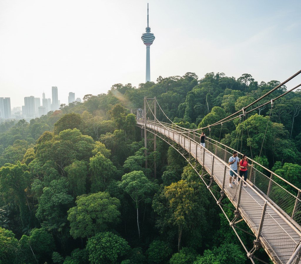 Top 10 Must-See Free Attractions in KL: Ultimate Budget-Friendly Guide to Save Money on Your Trip 10 KL Forest Eco Park (Urban Rainforest)