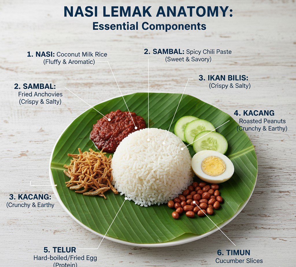 Where to Find the Best Nasi Lemak in KL: A Foodie's Ultimate Guide 1 The Three Pillars of Nasi Lemak What Defines the Best