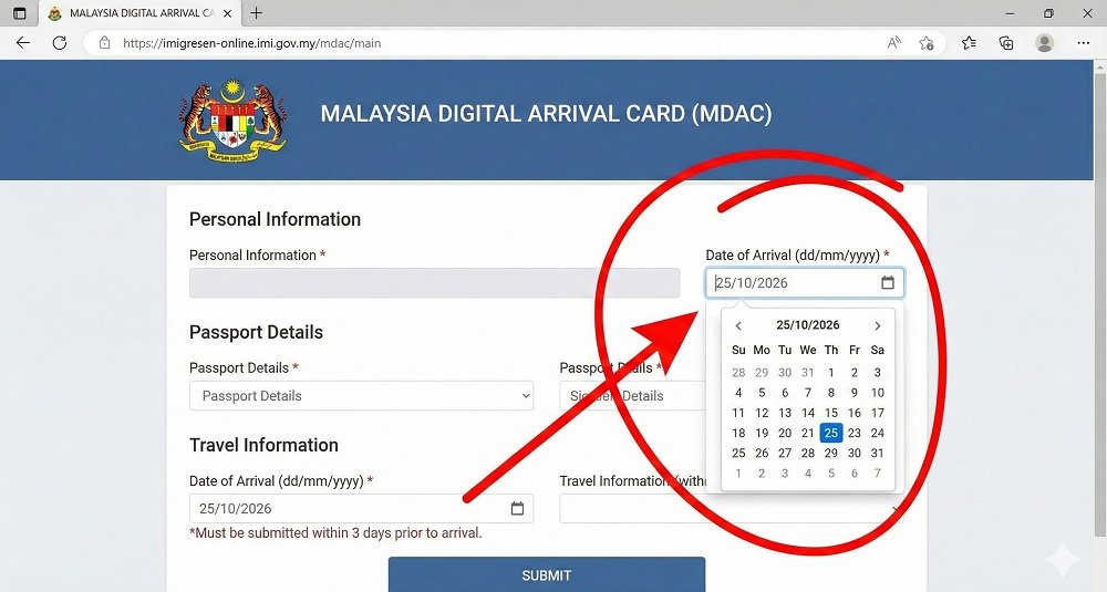 The Hidden Step Malaysia Digital Arrival Card (MDAC)
