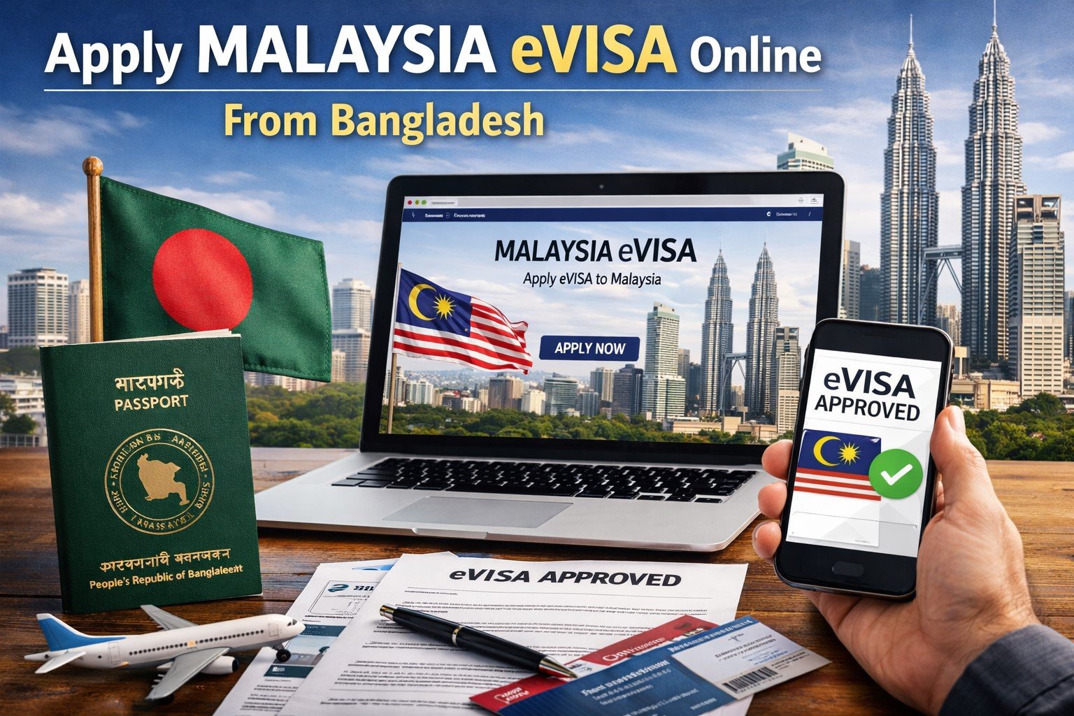 Apply Malaysia eVisa Online Bangladesh