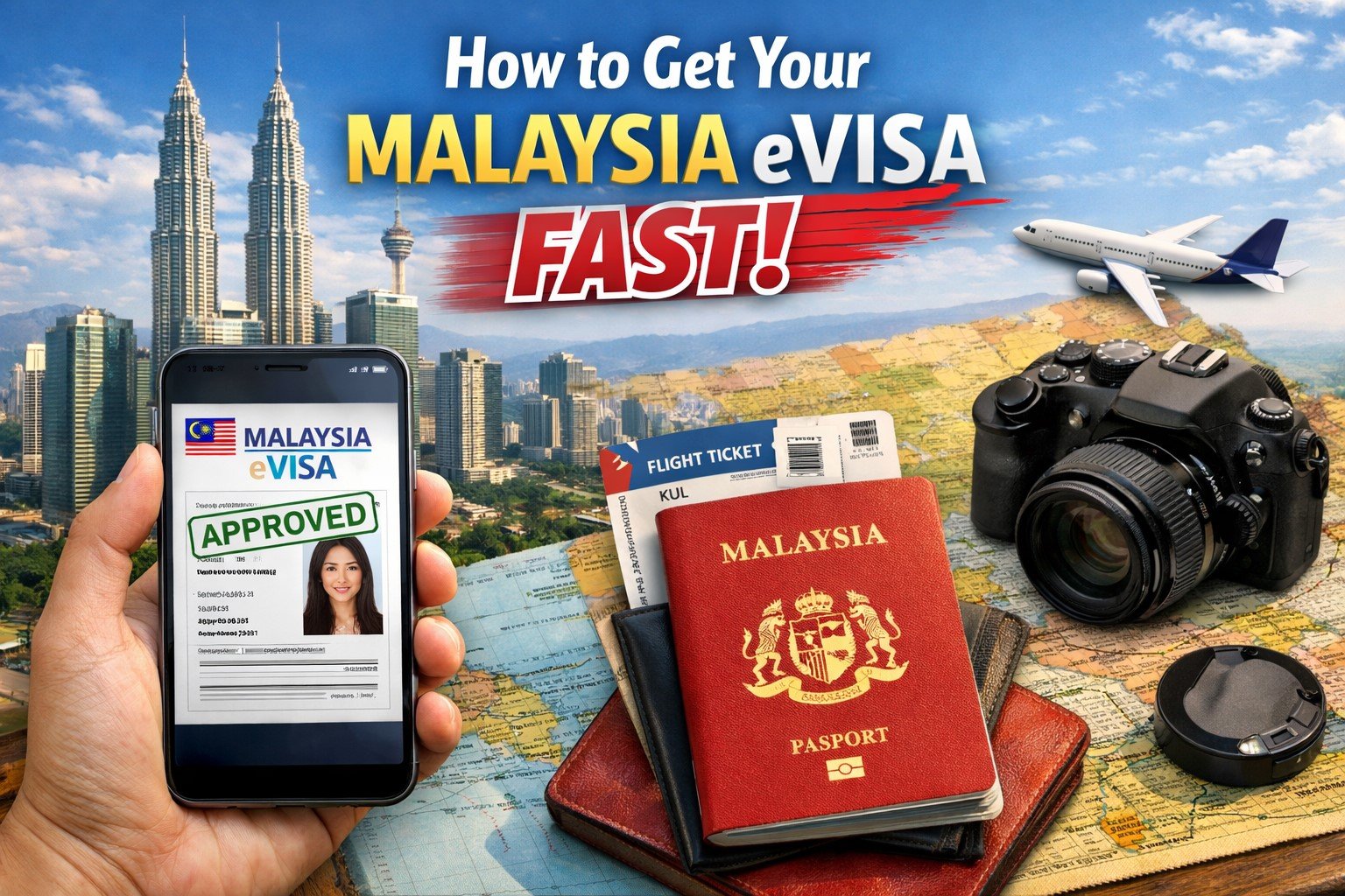 Get your Malaysia eVisa fast!