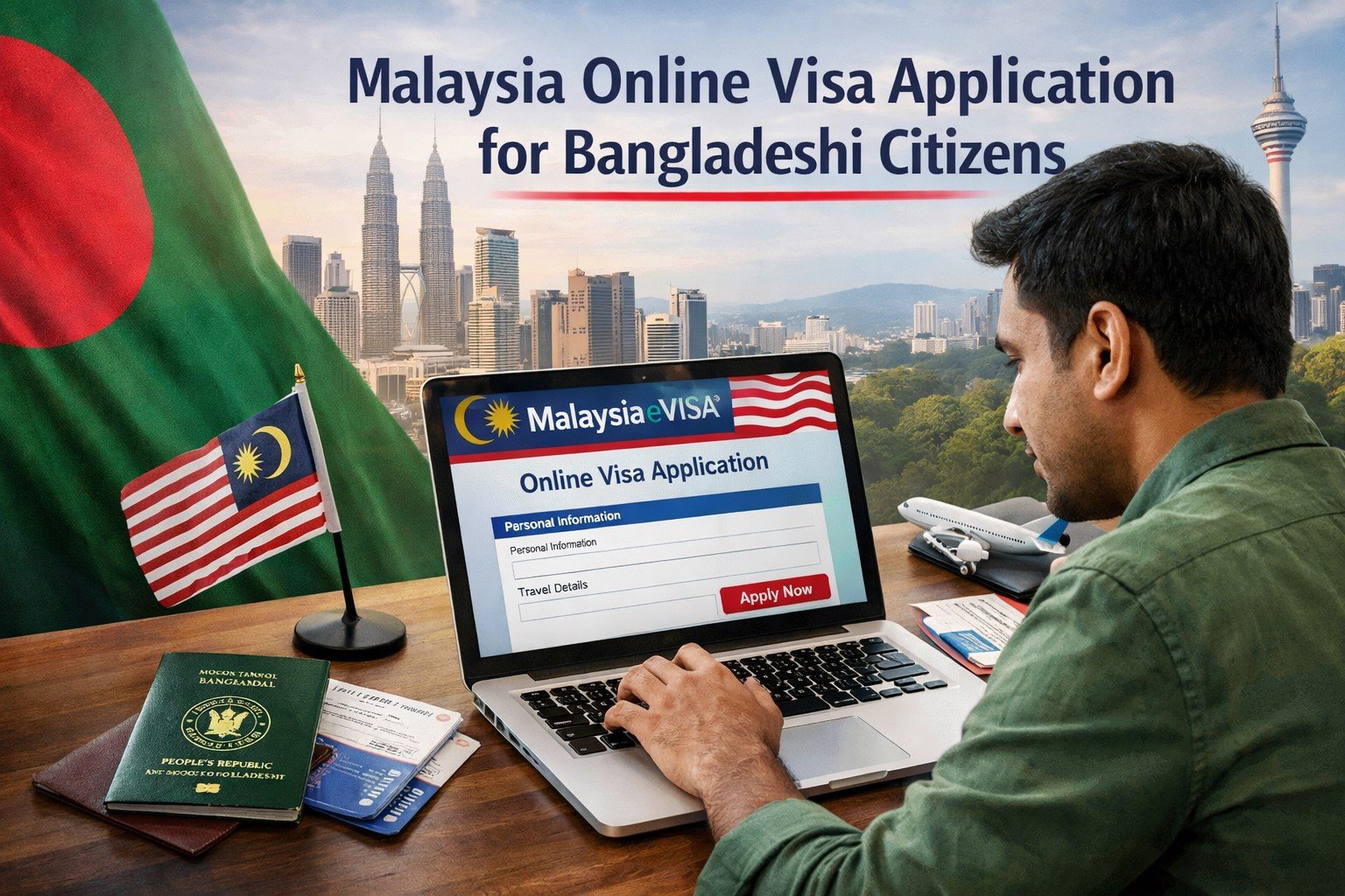 Malaysia Online Visa Application for Bangladeshi Citizens