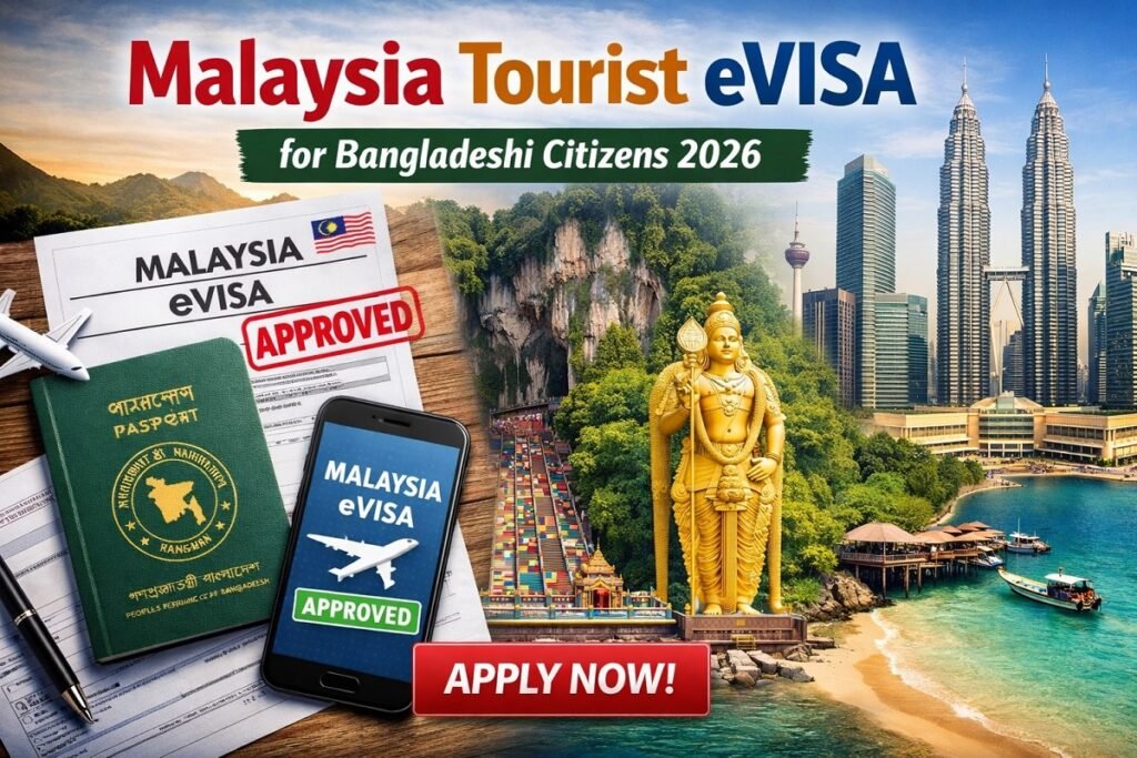 The Malaysia Tourist eVisa for Bangladeshi Citizens (2026)