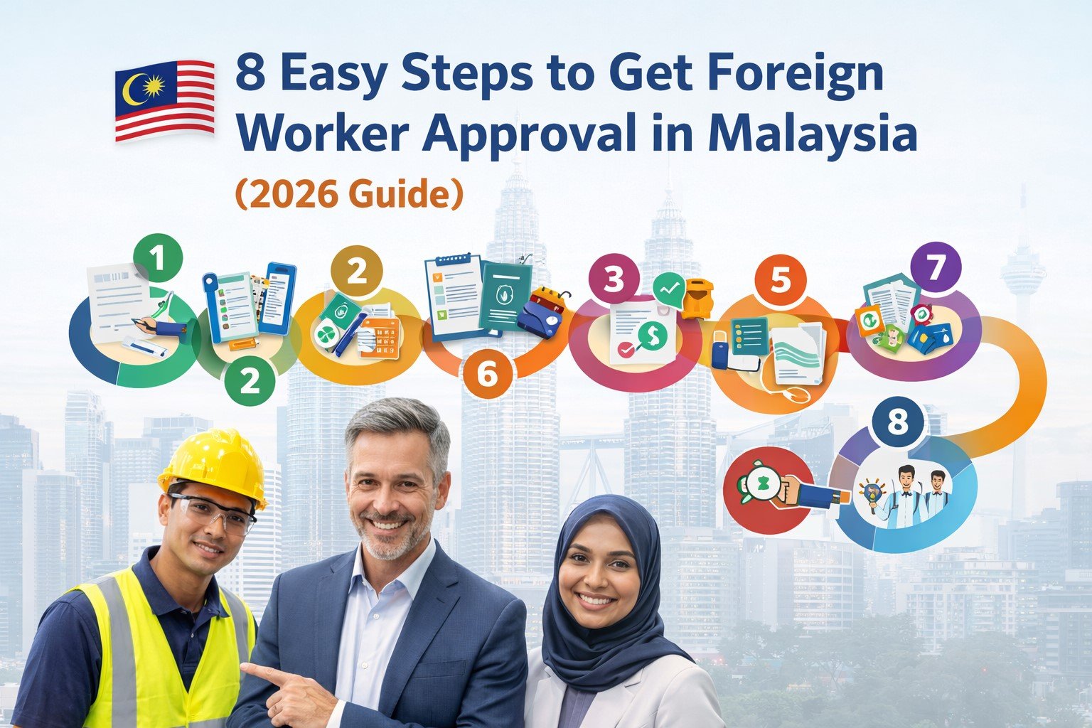 8 steps to hire foreign workers in Malaysia