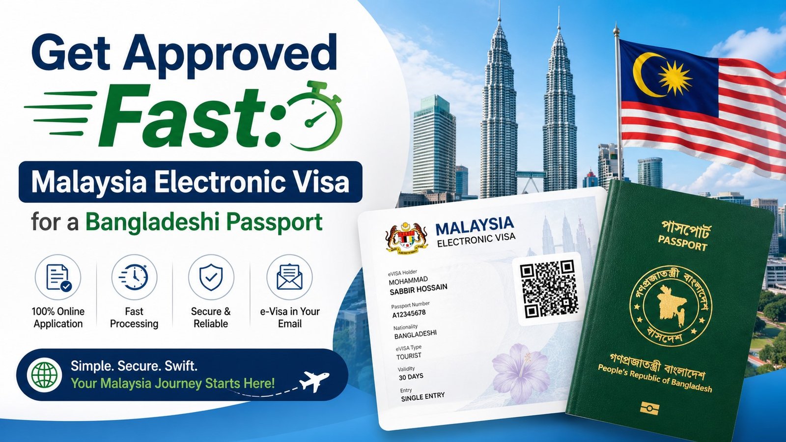 Fast and secure Malaysia e-visa service