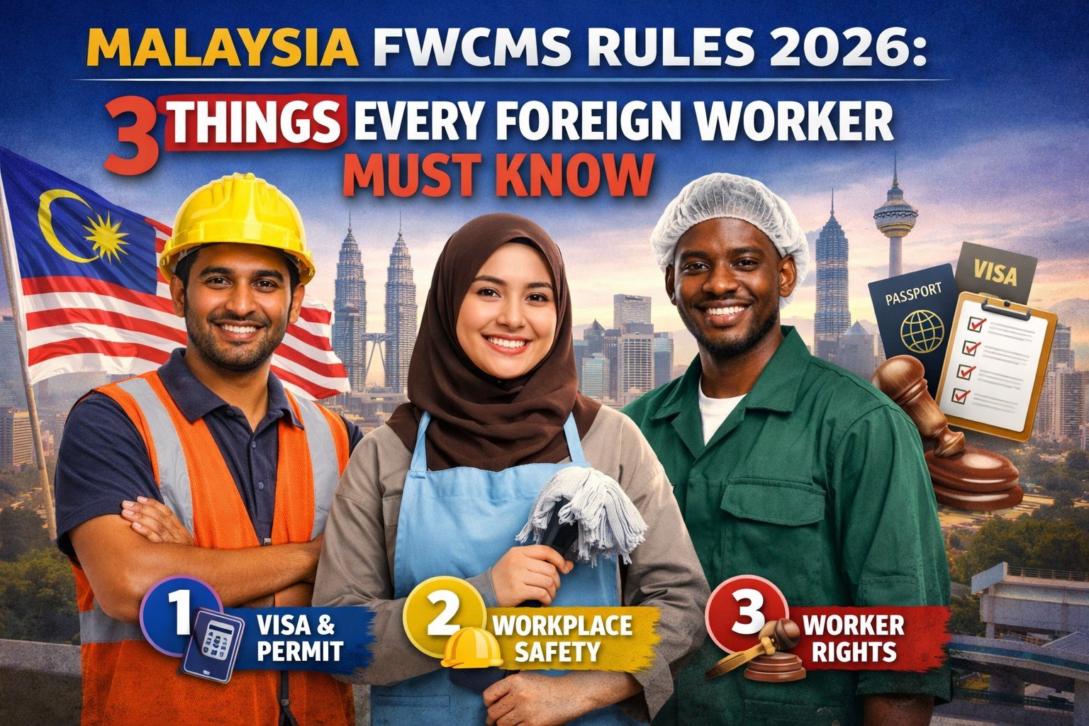 Malaysia FWCMS rules 2026 overview