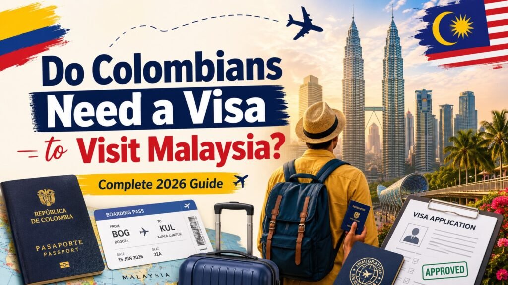 Do Colombians need a visa for Malaysia